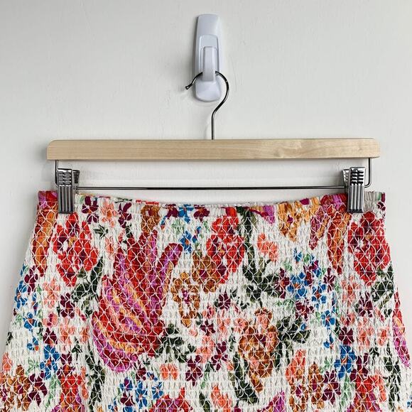 New Farm Rio Spring Bananas Mini Skirt Size M - Picture 5 of 16